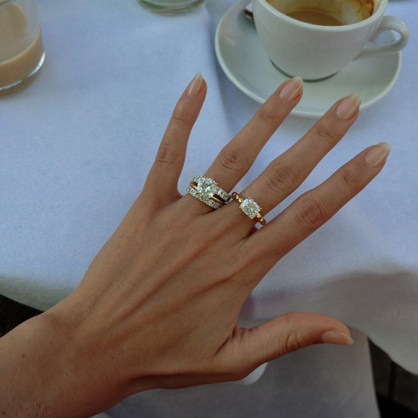 Stacked Novara rings